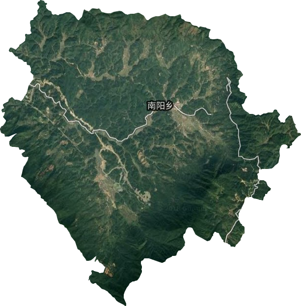 南陽鄉衛星圖