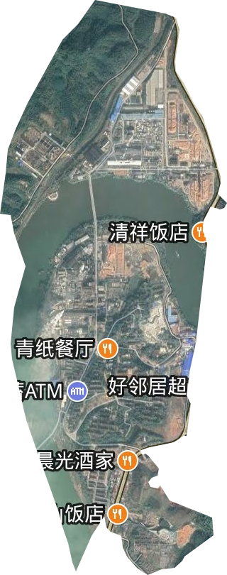 青山紙業(yè)工業(yè)區(qū)衛(wèi)星圖