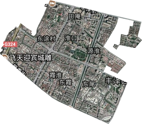 豐澤街道衛星圖