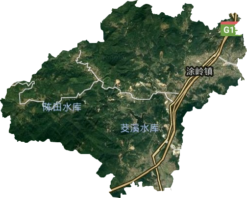涂嶺鎮(zhèn)衛(wèi)星圖