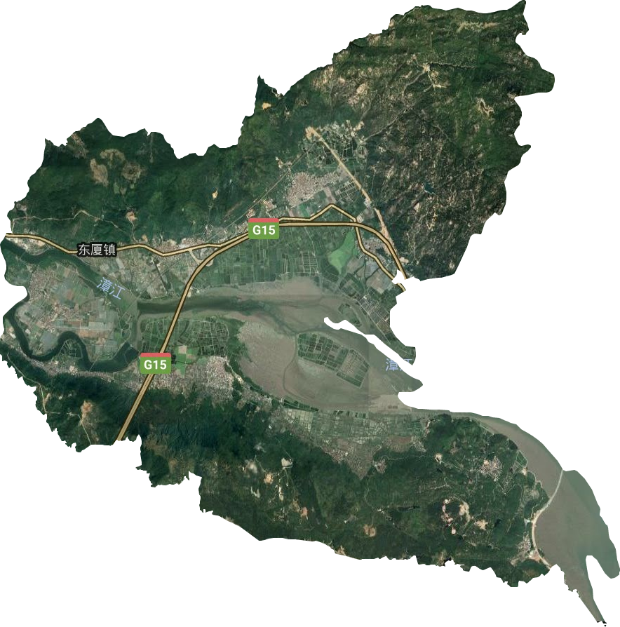 東廈鎮(zhèn)衛(wèi)星圖