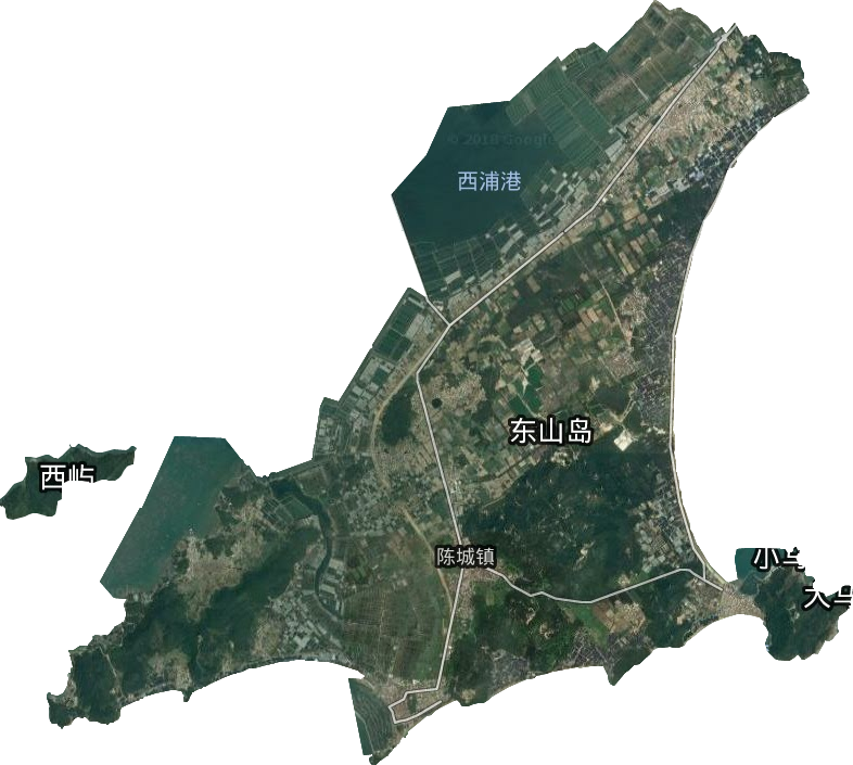 陳城鎮衛星圖