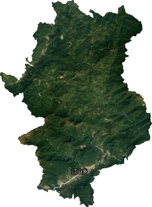 江山鎮(zhèn)衛(wèi)星圖