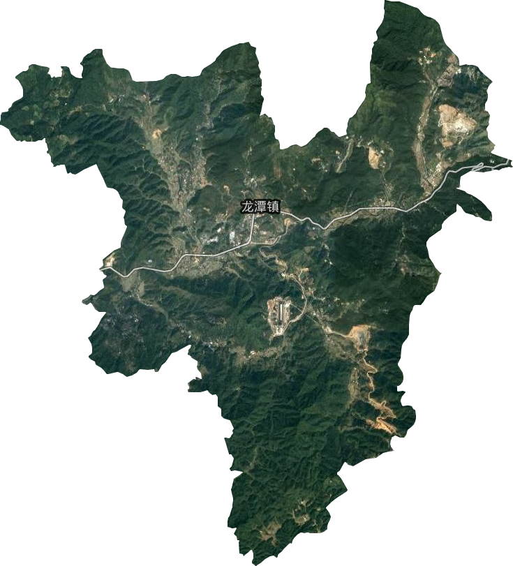 龍潭鎮衛星圖
