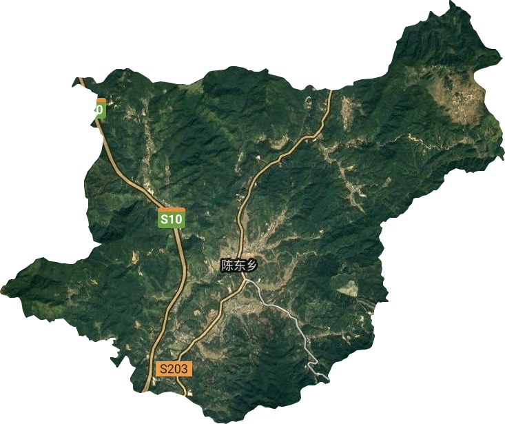 陳東鄉衛星圖