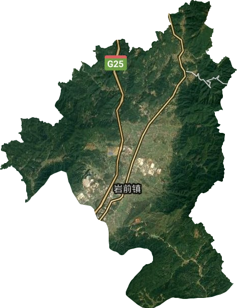 巖前鎮衛星圖