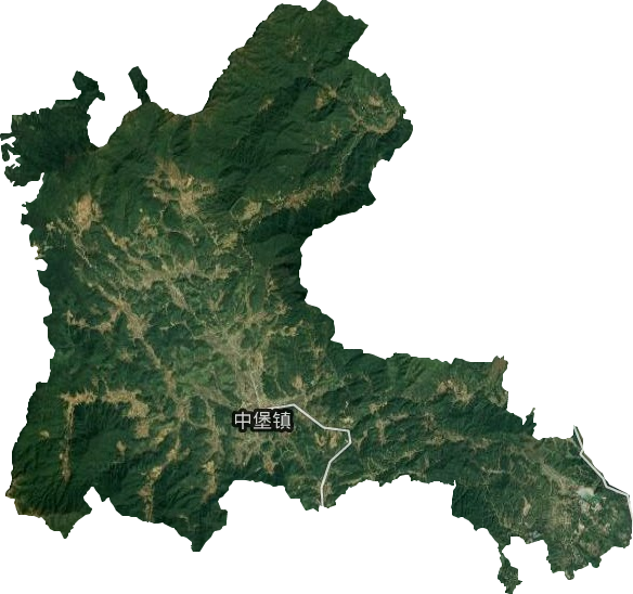 中堡鎮衛星圖