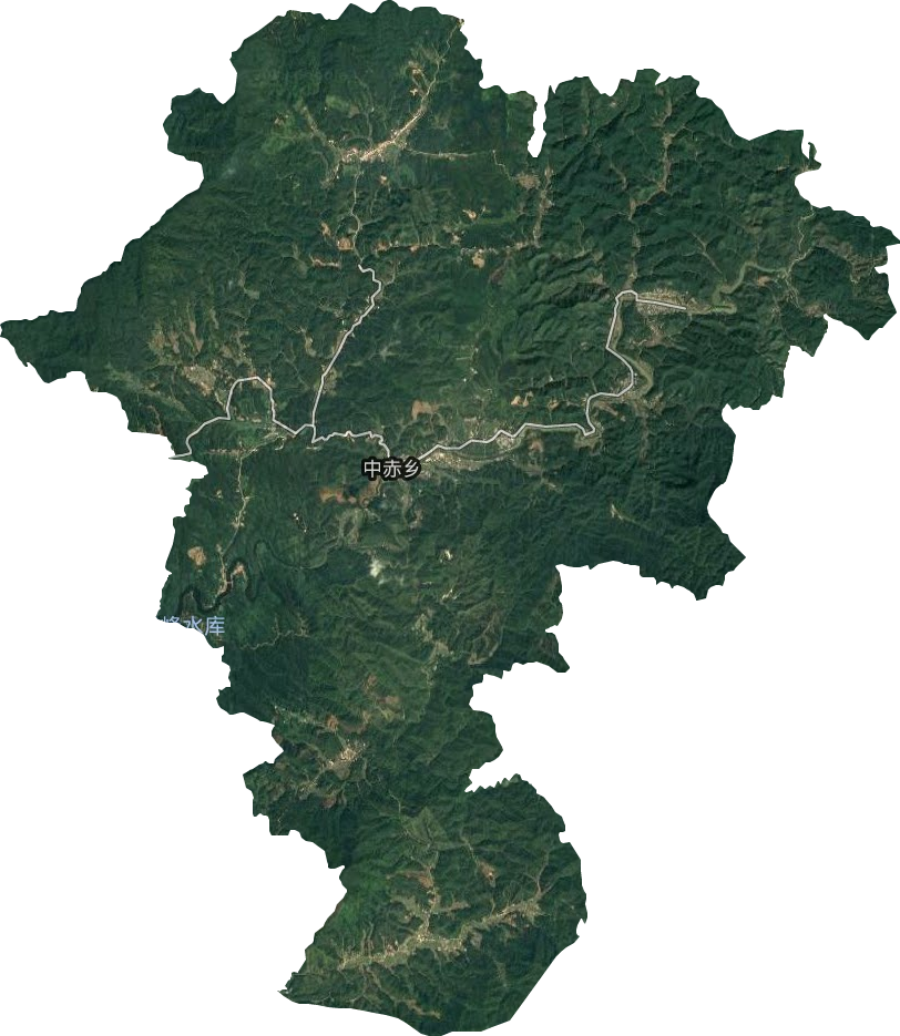 中赤鄉(xiāng)衛(wèi)星圖
