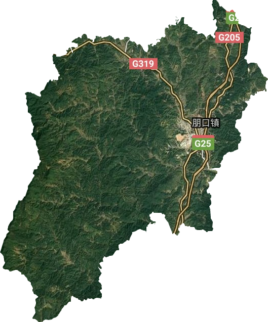 朋口鎮(zhèn)衛(wèi)星圖