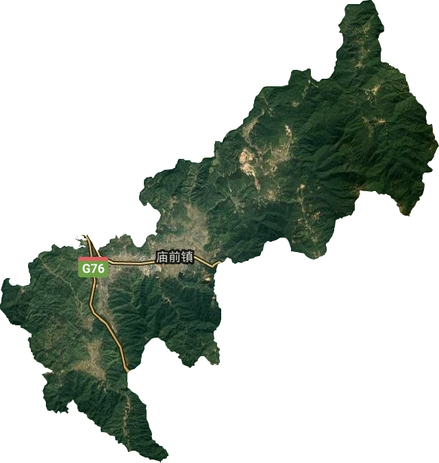 廟前鎮衛星圖