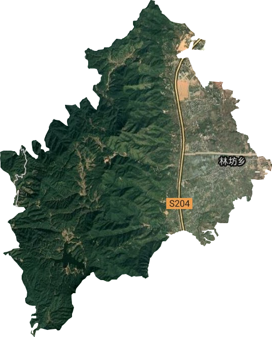林坊鄉衛星圖