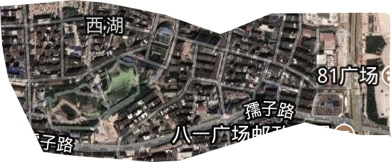 西湖街道衛星圖