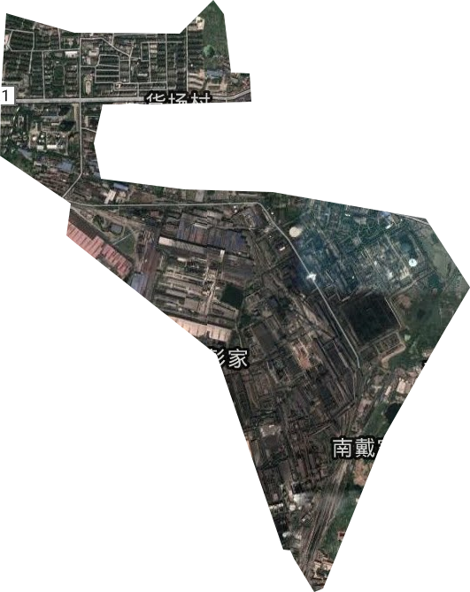 南鋼街道衛(wèi)星圖