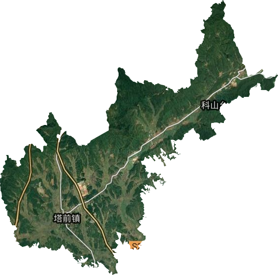 塔前鎮(zhèn)衛(wèi)星圖