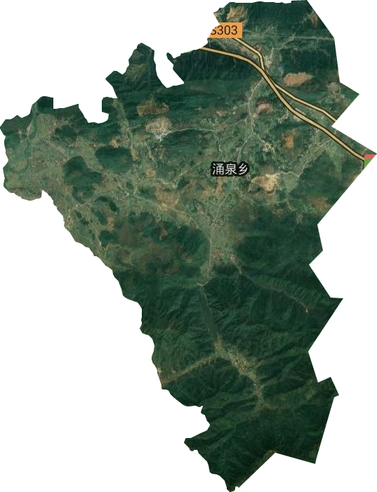 涌泉鄉衛星圖