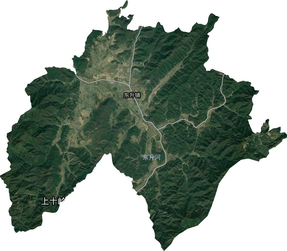 東升鎮衛星圖