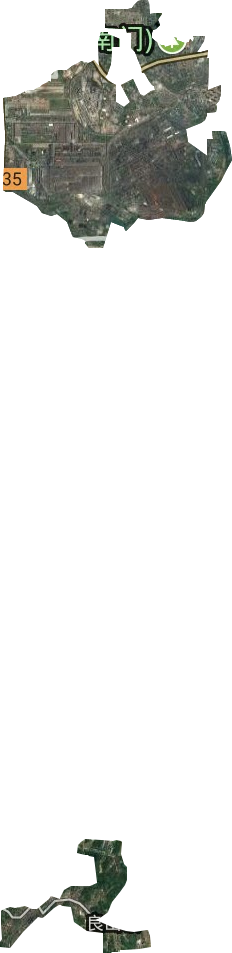 新鋼街道衛星圖