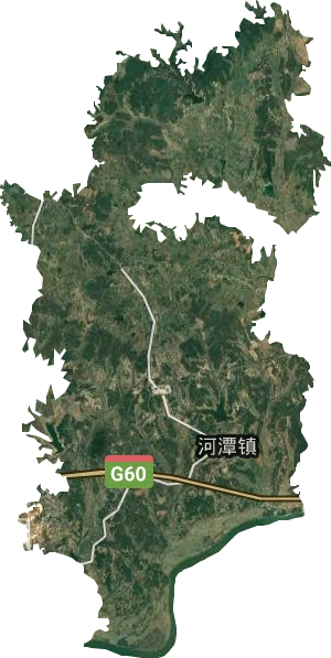 河潭鎮衛星圖