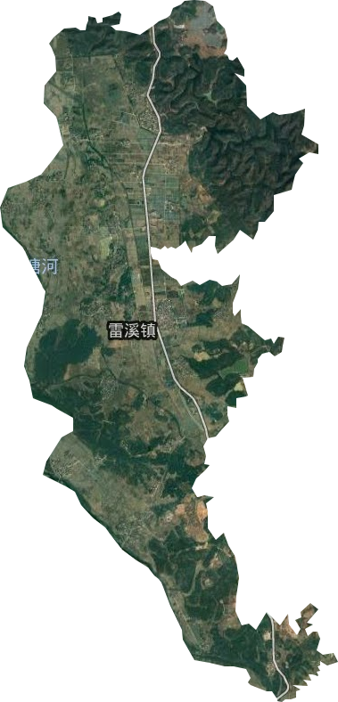 雷溪鄉(xiāng)衛(wèi)星圖