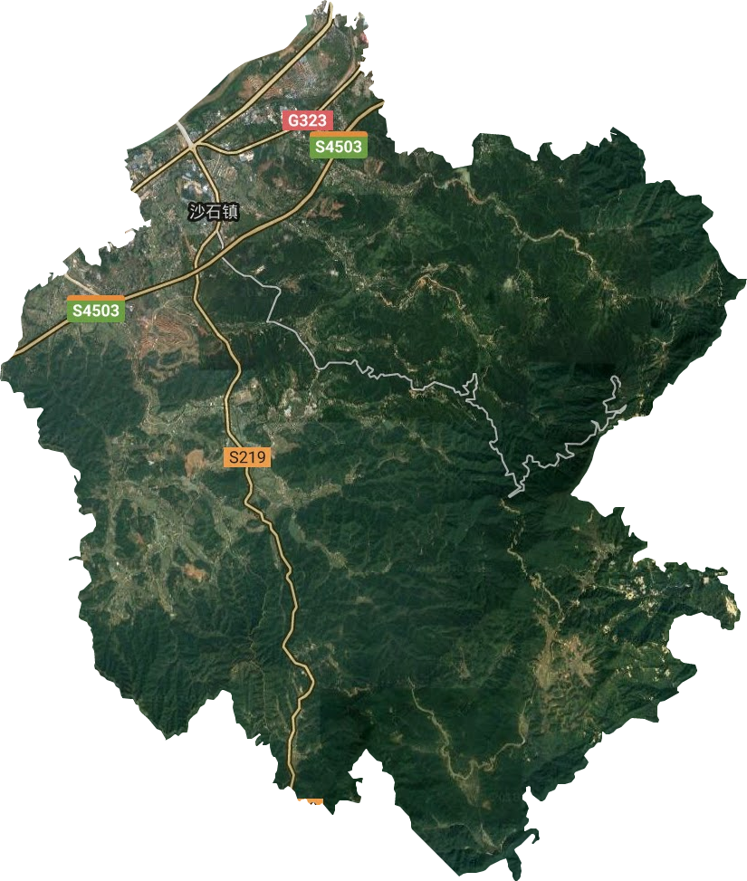 沙石鎮衛星圖