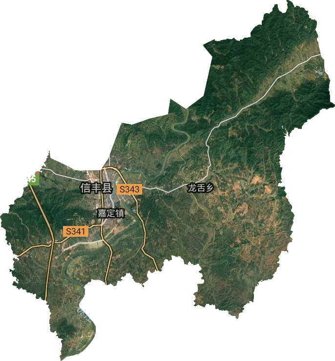 嘉定鎮衛星圖