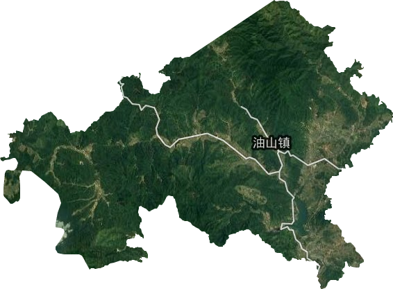 油山鎮(zhèn)衛(wèi)星圖