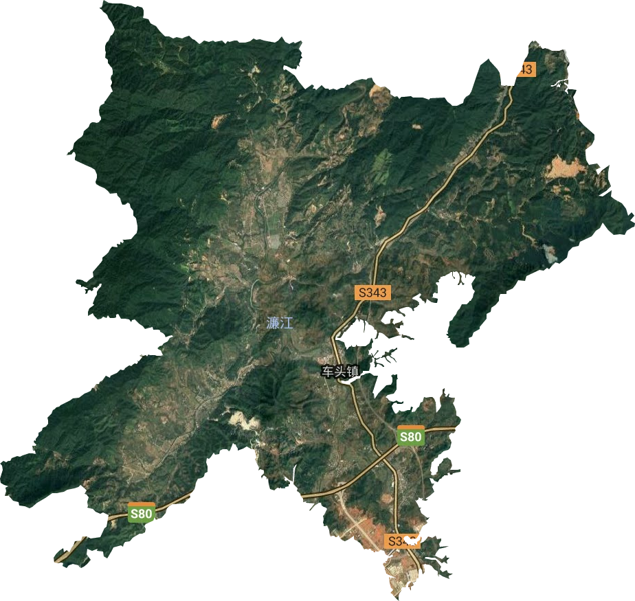 車頭鎮衛星圖