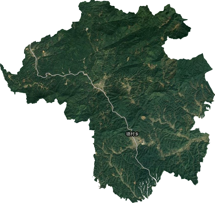 塘村鄉(xiāng)衛(wèi)星圖