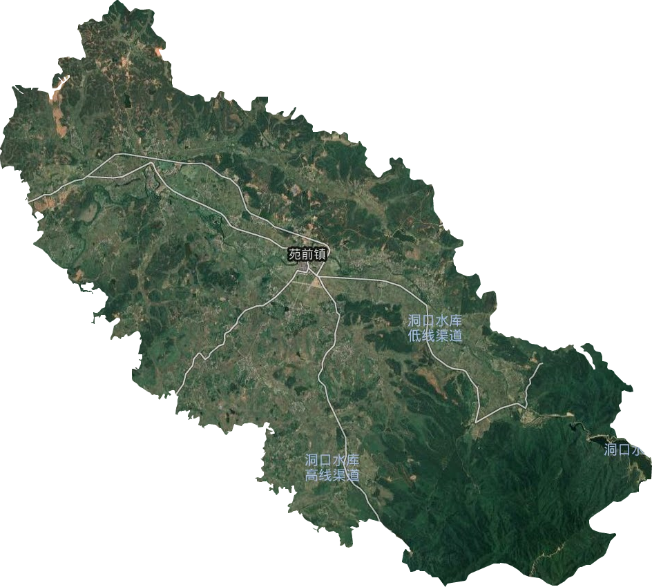 苑前鎮衛星圖