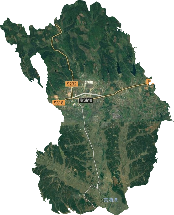 棠浦鎮衛星圖
