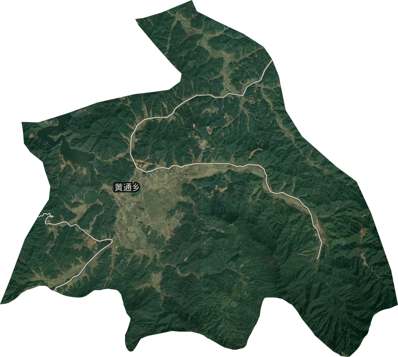 黃通鄉衛星圖
