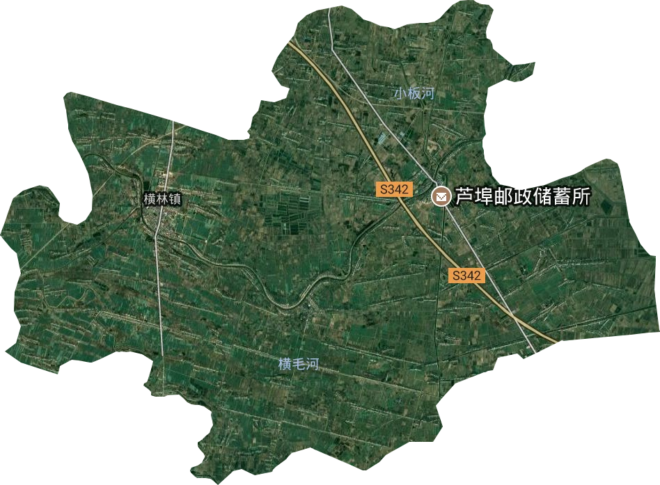 橫林鎮衛星圖