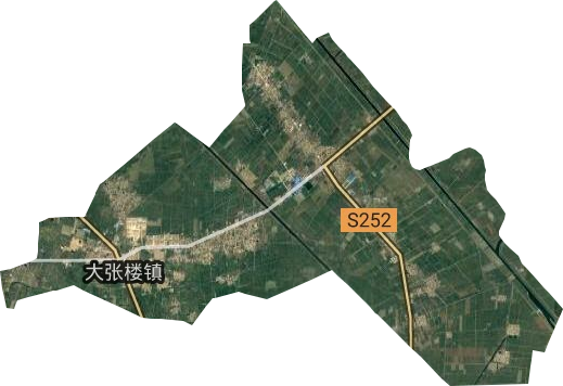 大張樓鎮衛星圖