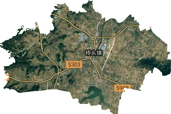 橋頭鎮衛星圖