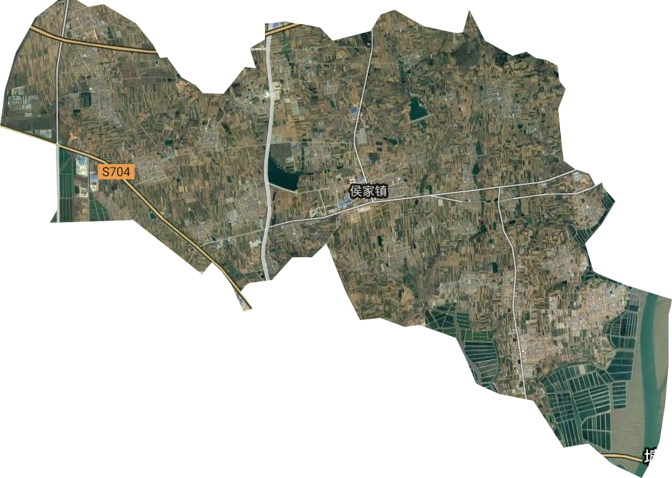 侯家鎮(zhèn)衛(wèi)星圖