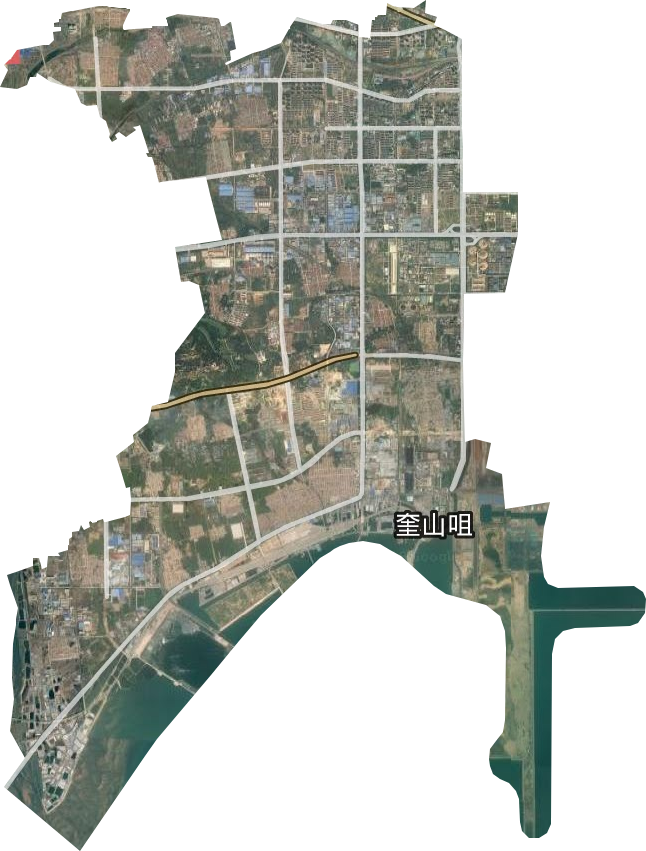 北京路街道衛(wèi)星圖