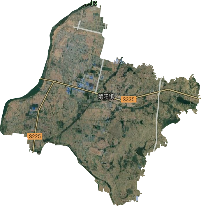 陵陽鎮衛星圖