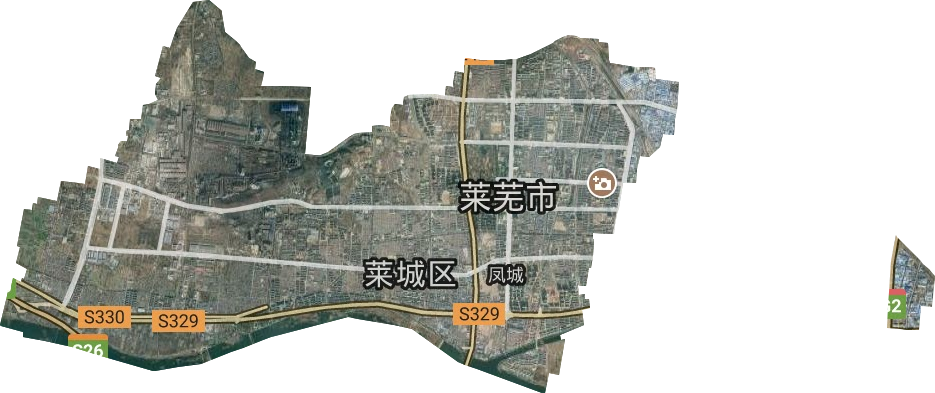 鳳城街道衛星圖