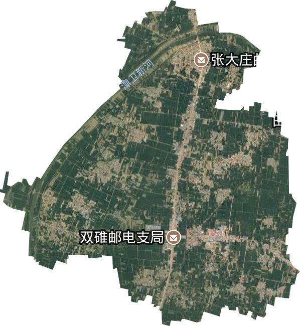 張大莊鎮(zhèn)衛(wèi)星圖
