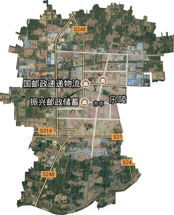 市中街道衛(wèi)星圖
