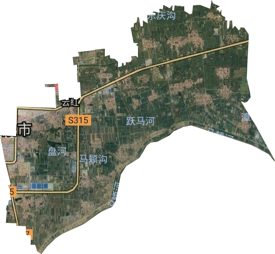 云紅街道衛(wèi)星圖