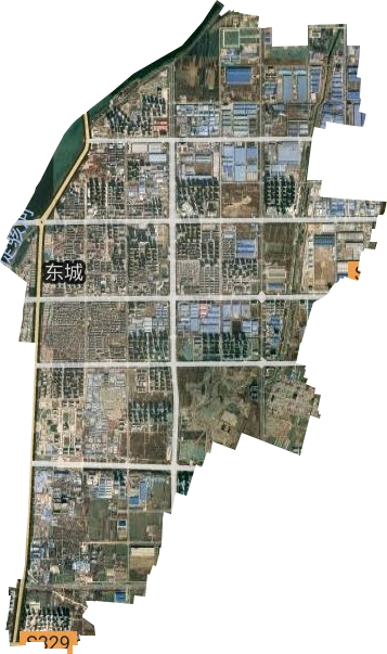東城街道衛(wèi)星圖