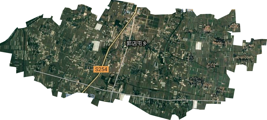 郭店屯鎮衛星圖