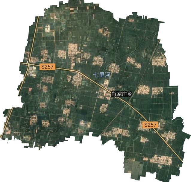 肖莊鎮衛星圖