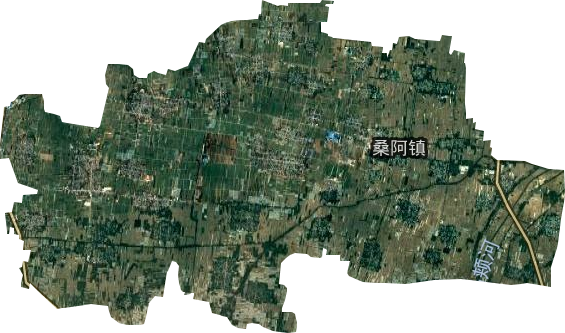 桑阿鎮衛星圖