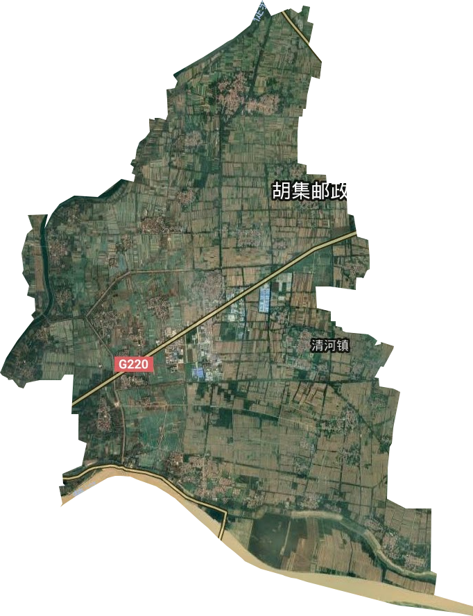 清河鎮(zhèn)衛(wèi)星圖