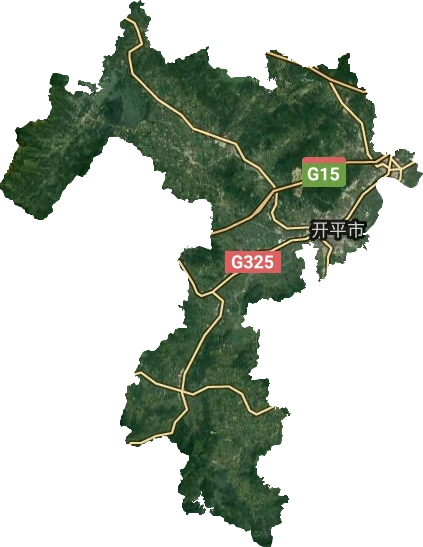開平市衛(wèi)星圖