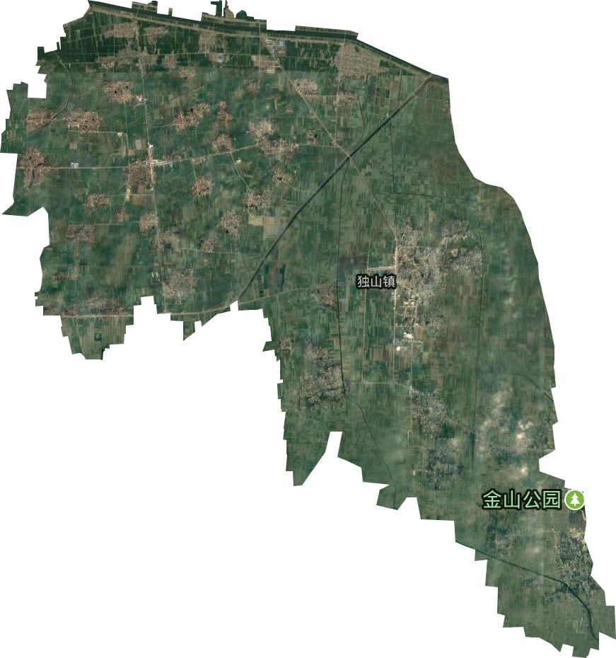 獨山鎮(zhèn)衛(wèi)星圖