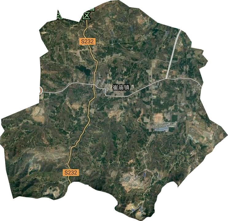 崔廟鎮(zhèn)衛(wèi)星圖
