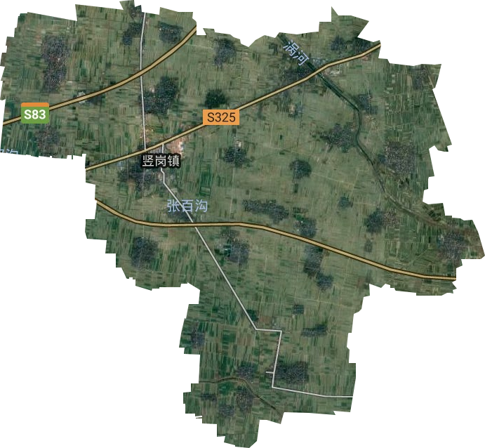 豎崗鎮(zhèn)衛(wèi)星圖